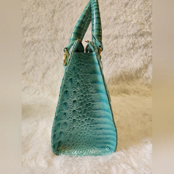 Brahmin Anywhere Convertible Satchel Glass Glossy - Picture 9 of 13